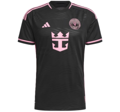 Áo Adidas Inter Miami CF 23/24 Messi Away Jersey Black Pink JE9745