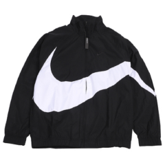 Áo Nike Sportswear Swoosh Woven Black Windbreaker AR3133