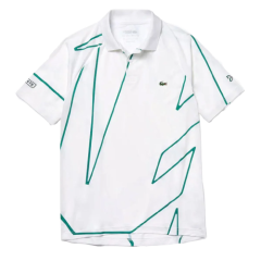 Áo Lacoste Men’s SPORT Novak Djokovic Print Breathable Polo Shirt DH6235