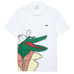 Áo Lacoste Unisex Jean-Michel Tixier Print Classic Fit Polo Shirt PH0410