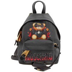 Balo Moschino Teddy Bear Print Mini ‘Black’ A-7637-8210-1555