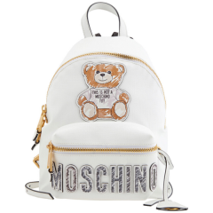 Balo Moschino Ladies White Couture Teddy Bear ‘White’ A-7636-8210-2001